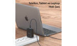 Yesido CA79 2M 60W Hasırlı Type-C to Type-C PD Hızlı Şarj Kablosu - Siyah