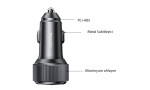 Yesido Y50 2 Adet 30W PD Type-C ve 18W Usb Araç Şarj - Siyah