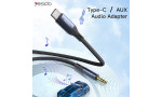 Yesido YAU36 Type-C to Aux Kablo 1M - Siyah