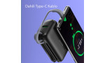 Yesido YP18 10.000 mAh USB3.0 PD Hızlı Şarj Powerbank - Siyah
