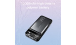 Yesido YP40 10.000 mAh Dijital Göstergeli USB3.0 PD Hızlı Şarj Powerbank - Siyah