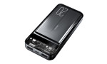 Yesido YP41 20.000 mAh Dijital Göstergeli USB3.0 PD Hızlı Şarj Powerbank - Siyah