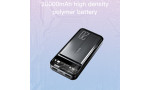 Yesido YP41 20.000 mAh Dijital Göstergeli USB3.0 PD Hızlı Şarj Powerbank - Siyah