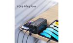 Yesido YP43 40.000 mAh Dijital Göstergeli USB3.0 PD Hızlı Şarj Powerbank - Siyah