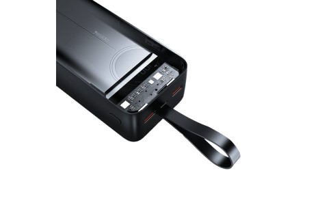 Yesido YP44 50.000 mAh Dijital Göstergeli USB3.0 PD Hızlı Şarj Powerbank - Siyah