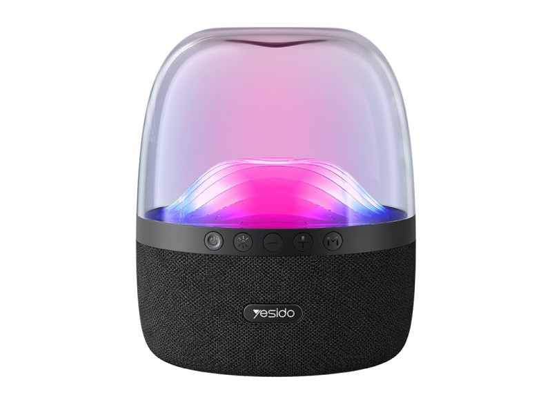 Yesido YSW08 RGB Kablosuz Hoparlör - Siyah