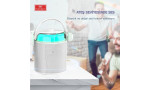 Earldom A30 RGB Işıklı Karaoke Mikrofonlu Bluetooth Kablosuz Hoparlör - Beyaz
