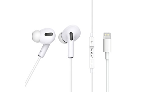 Earldom E33 Aktif Gürültü Engelleyici Özellikli Lightning Kablolu Kulaklık - Beyaz