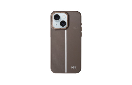HDD iPhone 15 Kılıf HBC-155 Lizbon Kapak - Gri