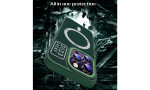 HDD iPhone 15 Kılıf HBC-157 Granada Magneticsafe Kapak - Gri