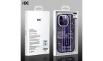 HDD iPhone 15 Kılıf HBC-188 Astra Kapak - Derin Mor