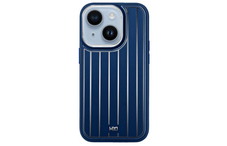 HDD iPhone 15 Kılıf HBC-190 Kolaj Kapak - Lacivert