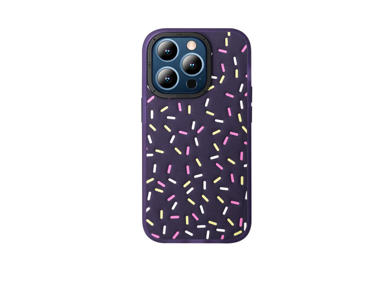 HDD iPhone 15 Pro Kılıf HBC-222 Bern Kapak - Derin Mor