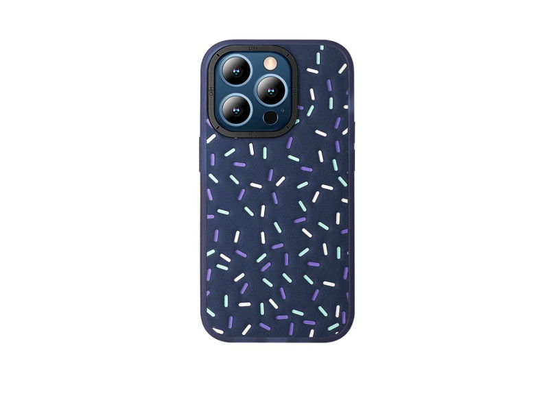 HDD iPhone 15 Pro Kılıf HBC-222 Bern Kapak - Lacivert