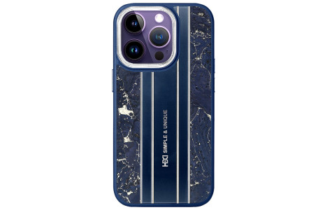 HDD iPhone 15 Pro Max Kılıf HBC-188 Astra Kapak - Lacivert