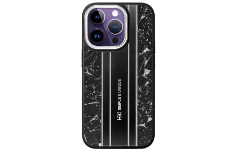 HDD iPhone 15 Pro Max Kılıf HBC-188 Astra Kapak - Siyah