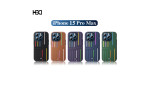 HDD iPhone 15 Pro Max Kılıf HBC-221 Roma Kapak - Derin Mor