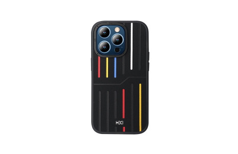 HDD iPhone 15 Pro Max Kılıf HBC-221 Roma Kapak - Siyah