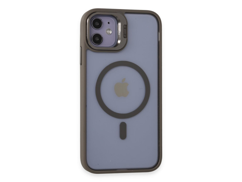 Joko iPhone 11 Kılıf Roblox Lens Magsafe Standlı Kapak - Titan Gri