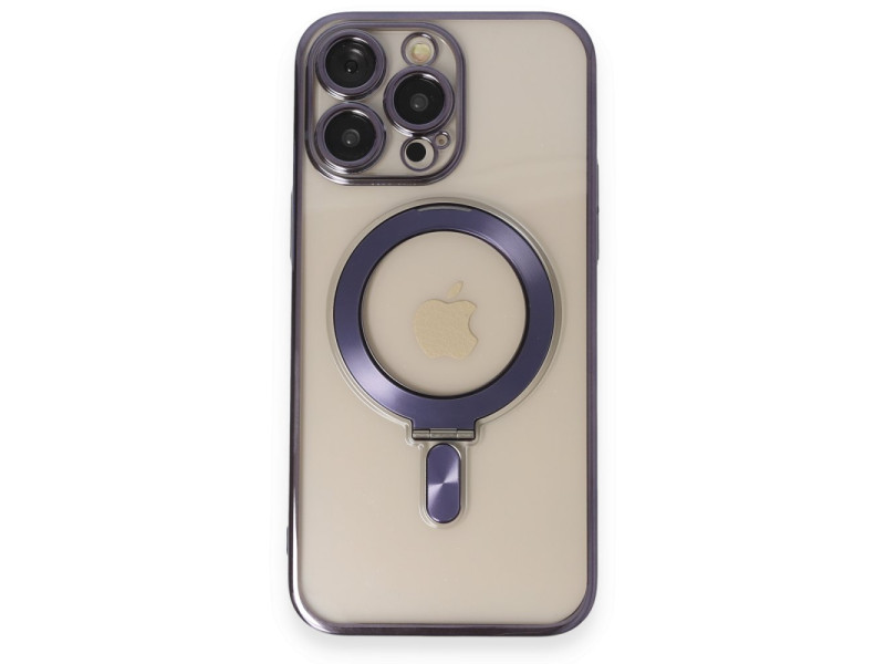 Joko iPhone 14 Pro Era Magsafe Standlı Kapak - Derin Mor