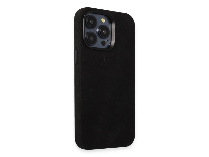 Joko iPhone 14 Pro Kılıf Velvet Magsafe Kapak - Siyah
