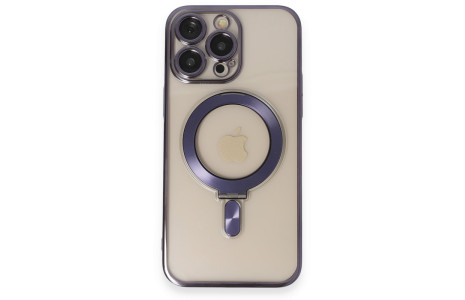 Joko iPhone 14 Pro Max Era Magsafe Standlı Kapak - Derin Mor