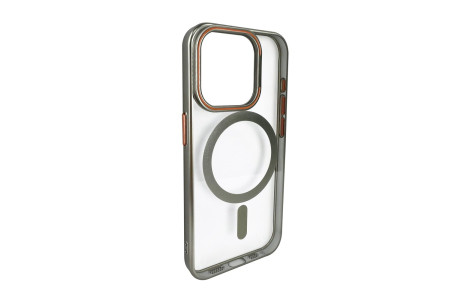 Joko iPhone 15 Crown Lens Standlı Magsafe Kapak - Titan Gri
