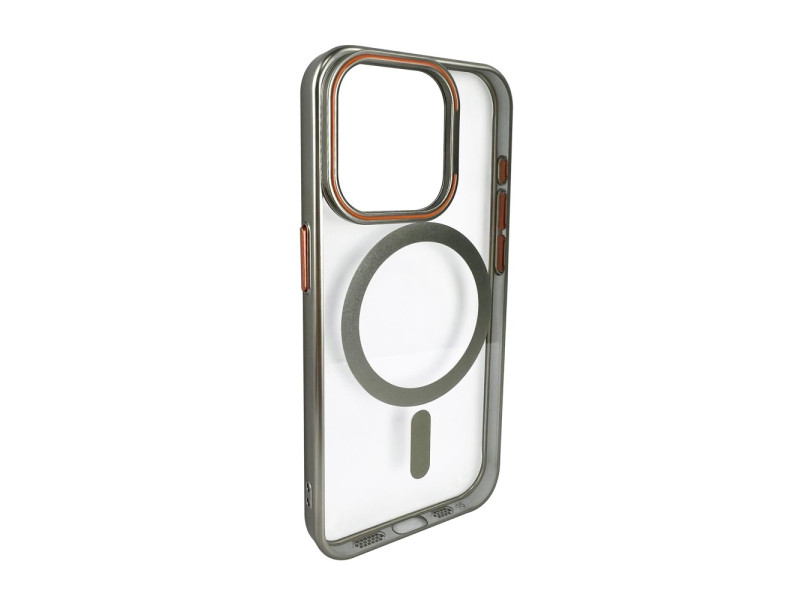 Joko iPhone 15 Crown Lens Standlı Magsafe Kapak - Titan Gri