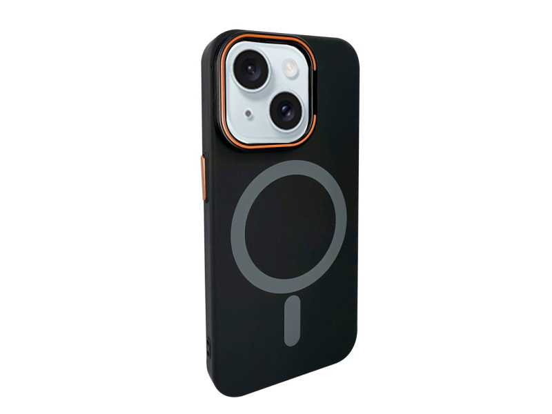 Joko iPhone 15 Drago Lens Standlı Magsafe Kapak - Siyah