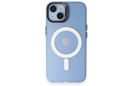 Joko iPhone 15 Kılıf Mateks Magsafe Kapak - Sierra Blue
