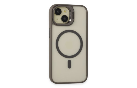 Joko iPhone 15 Kılıf Roblox Lens Magsafe Standlı Kapak - Titan Gri