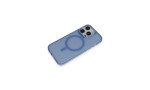 Joko iPhone 15 Pro Frost Standlı Magsafe Kapak - Sierra Blue