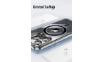 Joko iPhone 15 Pro Kılıf Crystal Magsafe Kapak - Siyah