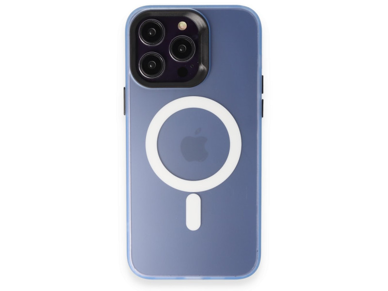 Joko iPhone 15 Pro Kılıf Mateks Magsafe Kapak - Sierra Blue