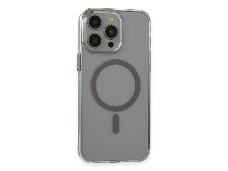 Joko iPhone 15 Pro Max Bubble Magsafe Kapak - Titan Gri