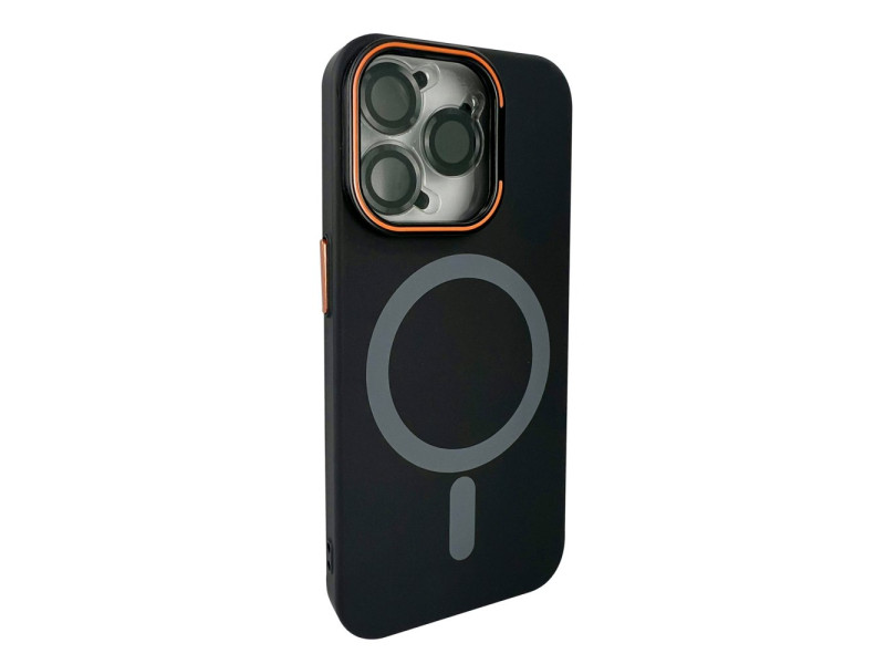 Joko iPhone 15 Pro Max Drago Lens Standlı Magsafe Kapak - Siyah