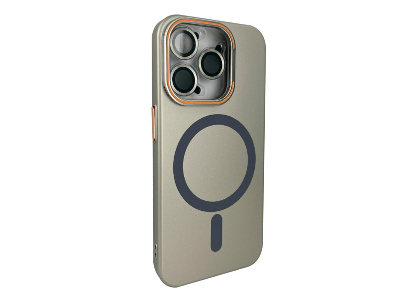 Joko iPhone 15 Pro Max Drago Lens Standlı Magsafe Kapak - Titan Gri