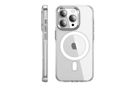 Joko iPhone 15 Pro Max Kılıf Crystal Magsafe Kapak - Şeffaf