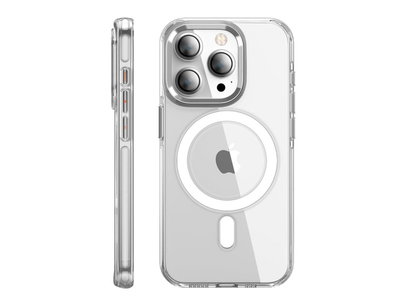 Joko iPhone 15 Pro Max Kılıf Crystal Magsafe Kapak - Şeffaf