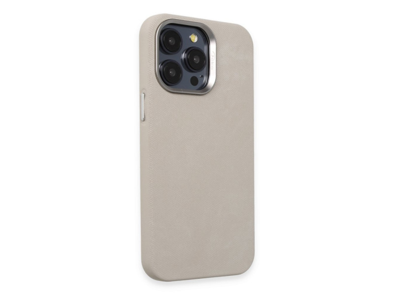 Joko iPhone 15 Pro Max Kılıf Velvet Magsafe Kapak - Titan Gri