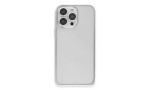 Joko iPhone 15 Pro Max Metal Bumper Mat Kapak - Gümüş
