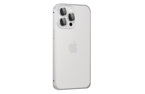 Joko iPhone 15 Pro Max Metal Bumper Mat Kapak - Gümüş