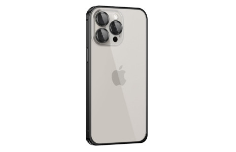 Joko iPhone 15 Pro Max Metal Bumper Mat Kapak - Siyah