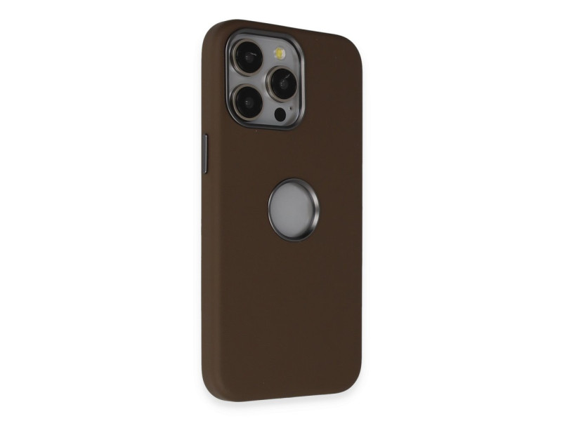 Joko iPhone 15 Pro Max Oriji Kapak - Kahverengi