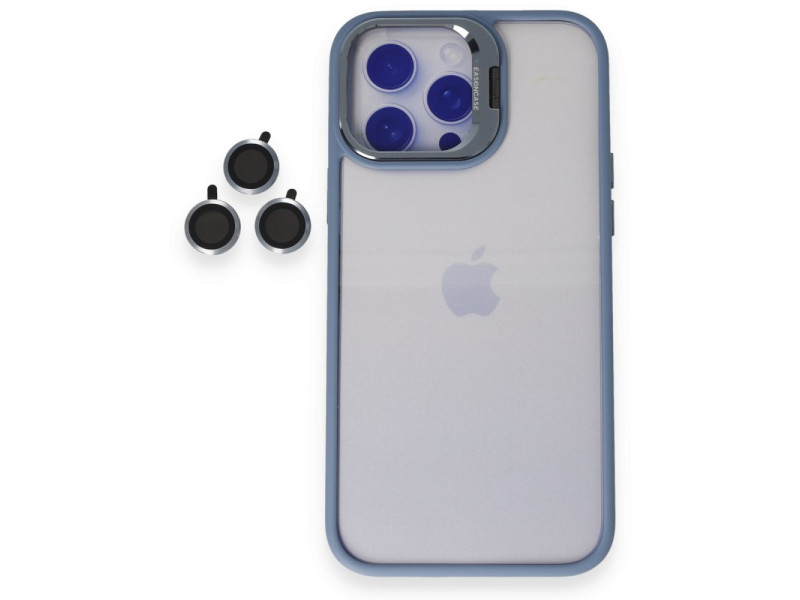 Joko iPhone 15 Pro Max Roblox Lens Standlı Kapak - Sierra Blue