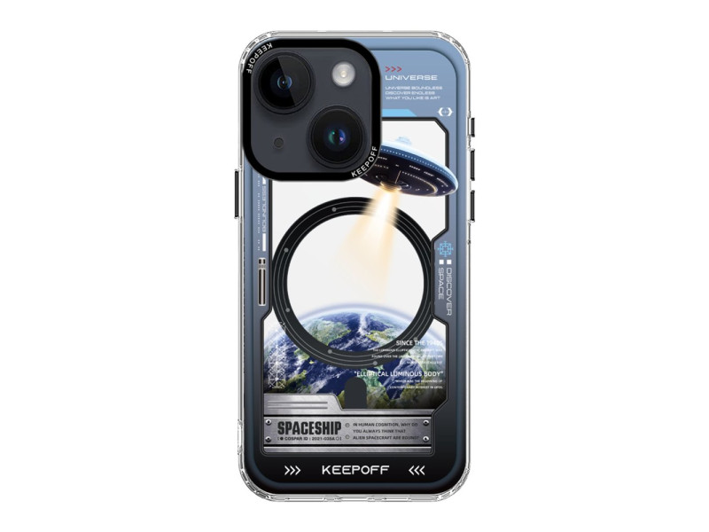 Keep Off iPhone 15 Aerospace Magsafe Kapak - Aircraft