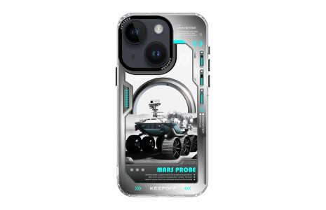Keep Off iPhone 15 Aerospace Magsafe Kapak - Explore