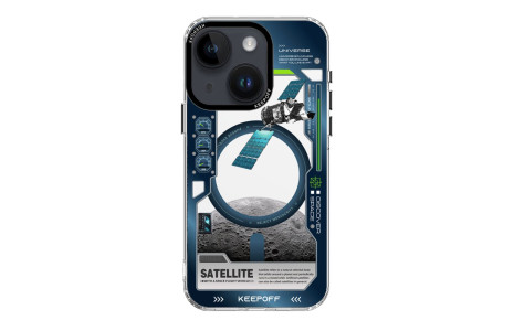 Keep Off iPhone 15 Aerospace Magsafe Kapak - Satellite