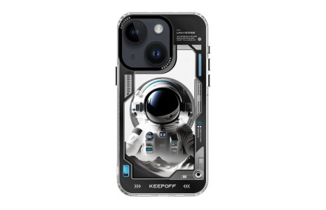 Keep Off iPhone 15 Aerospace Magsafe Kapak - Spaceman