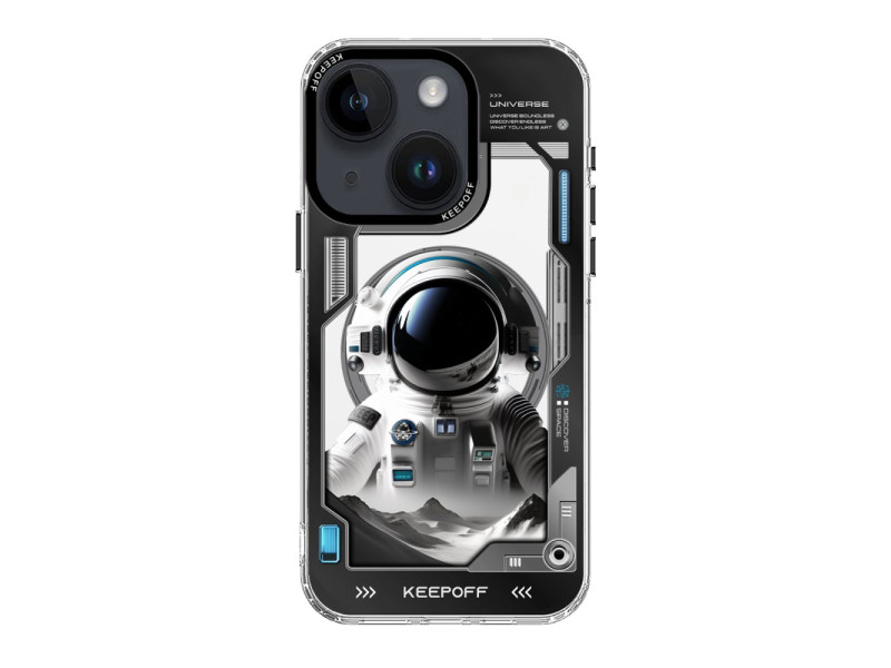 Keep Off iPhone 15 Aerospace Magsafe Kapak - Spaceman
